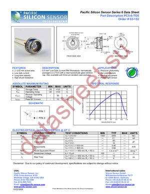 PC5-6-TO5 datasheet  